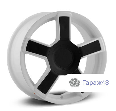 LegeArtis Concept-CI534 R17 / 7J PCD 4x108 ET 24 ЦО 65.1 Литые Белый с черными пластиковыми элементами